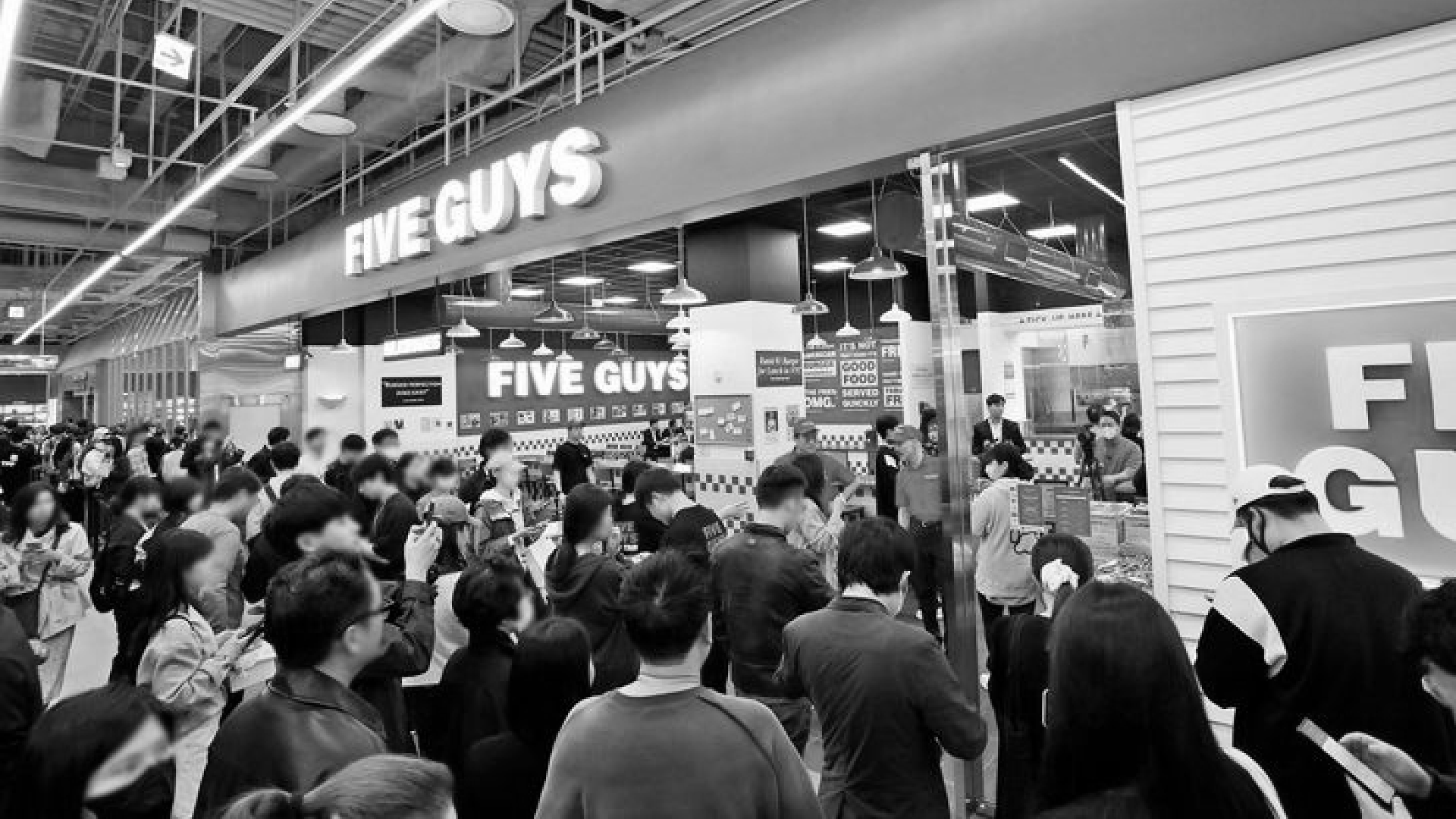 Client A in-store ordering context illustrating the rollout challenge